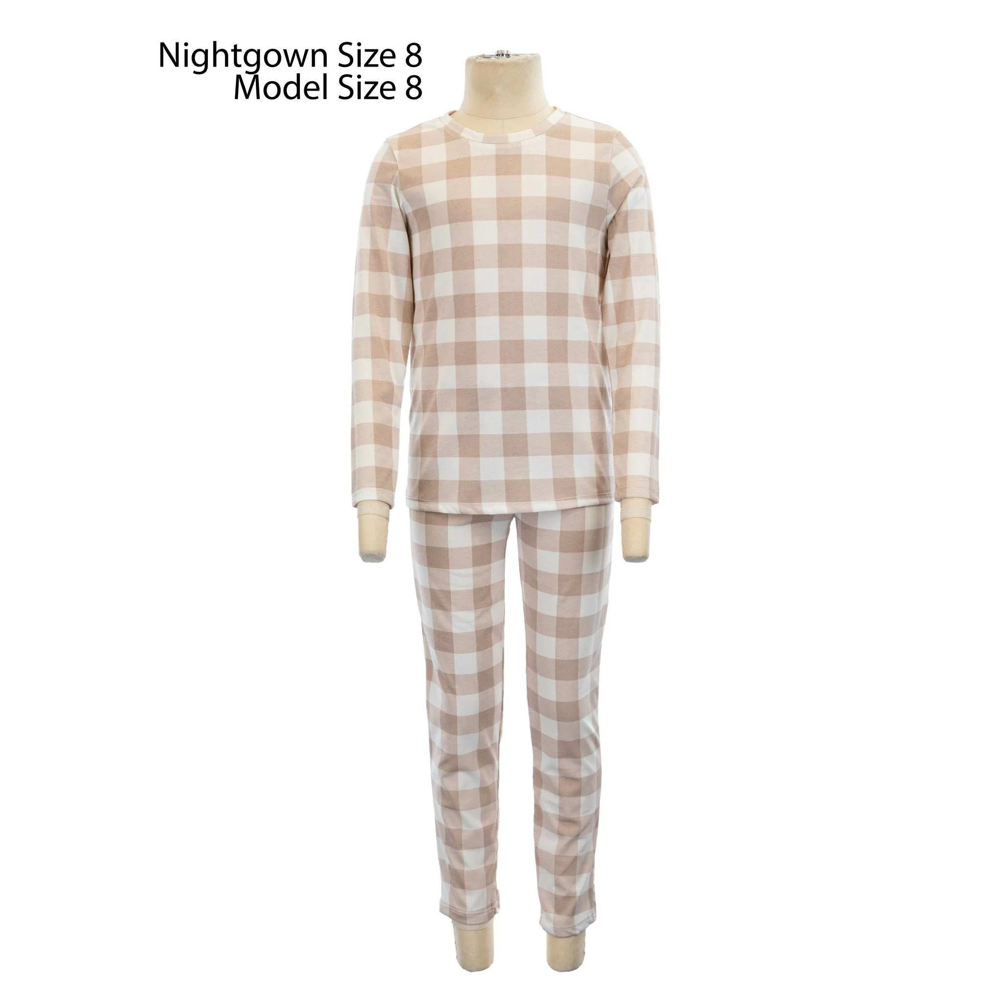 Checked PJ Set - Image 7