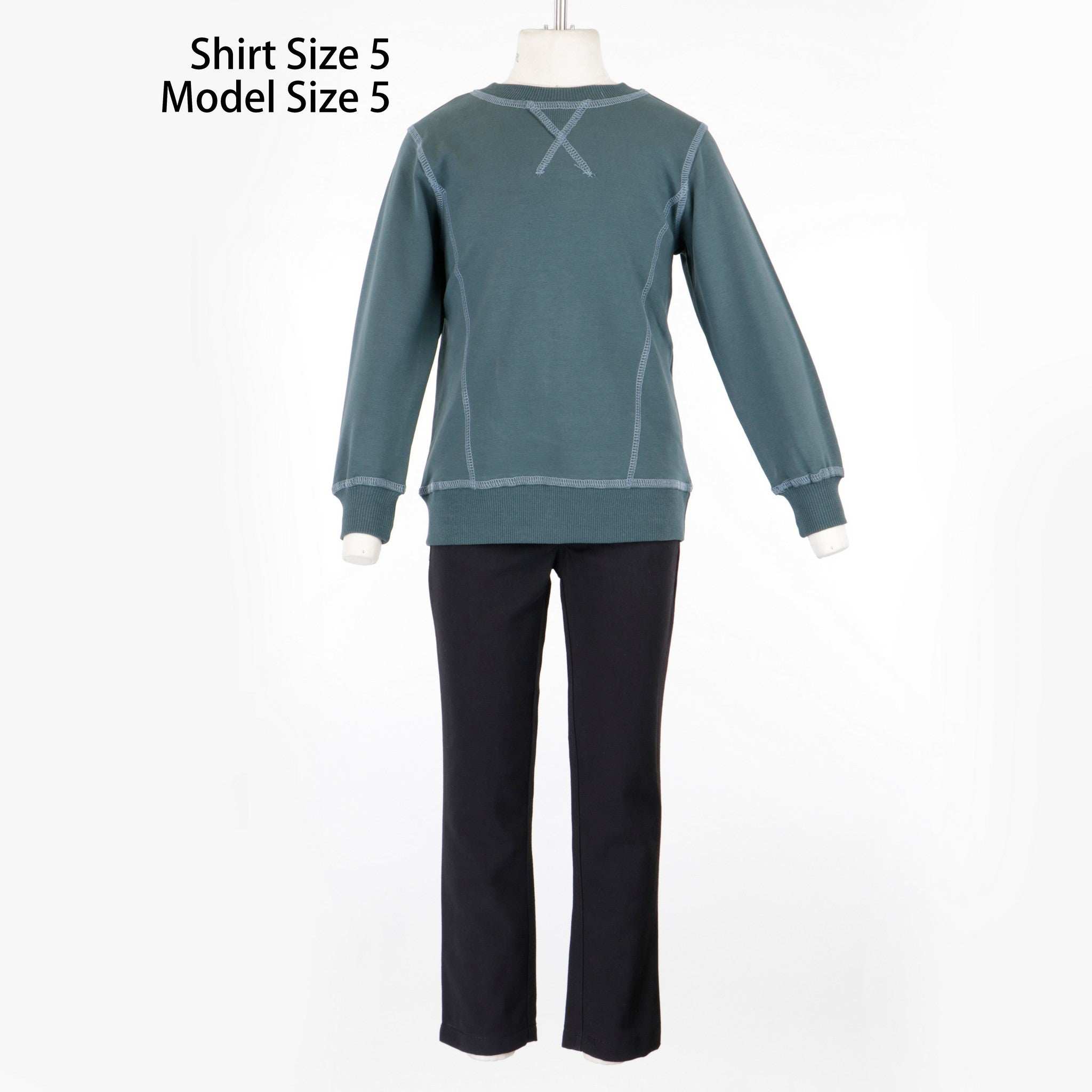 Contrast Stitch Sweatshirt - Image 6