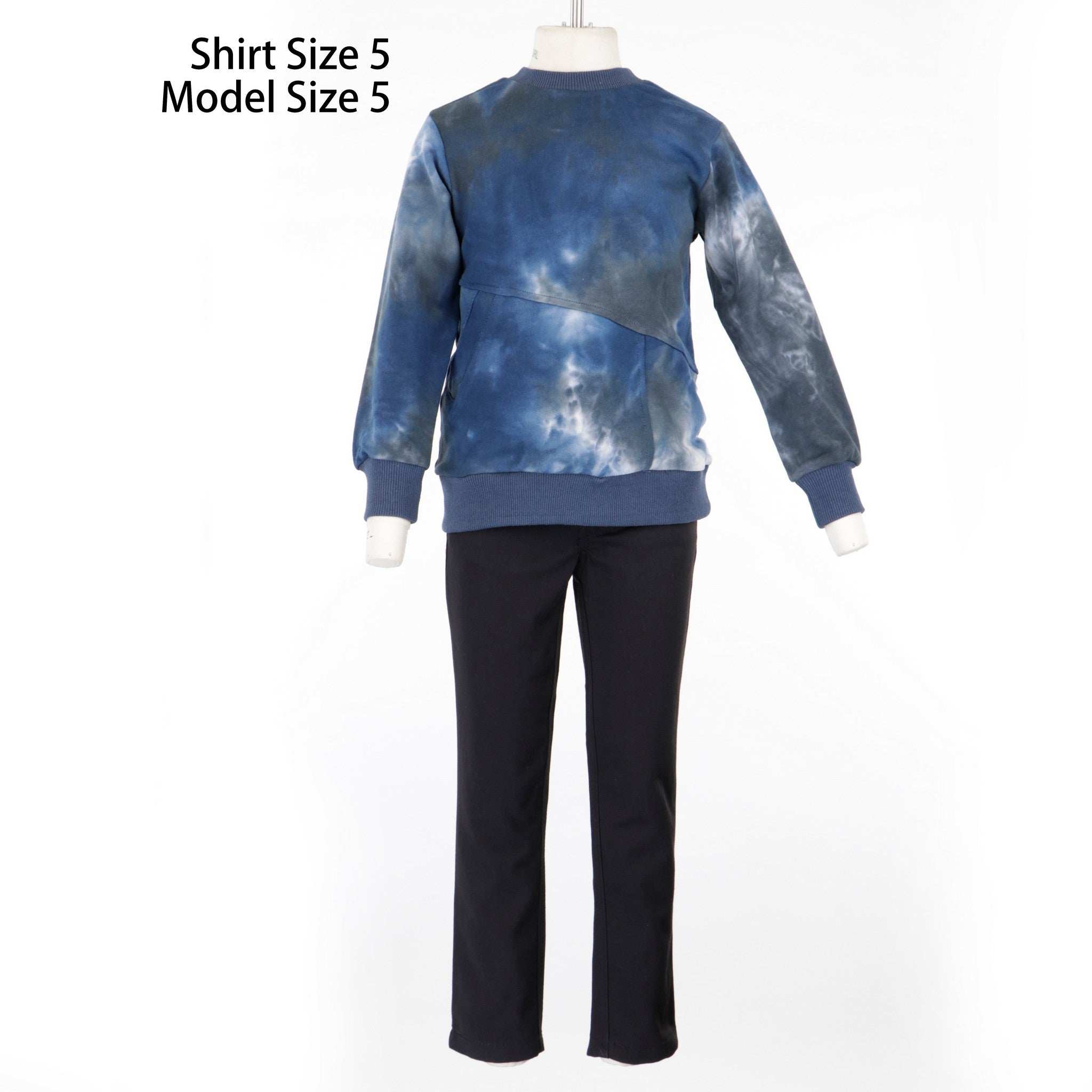 Boys Tie Dye Sweatshirt - Image 3