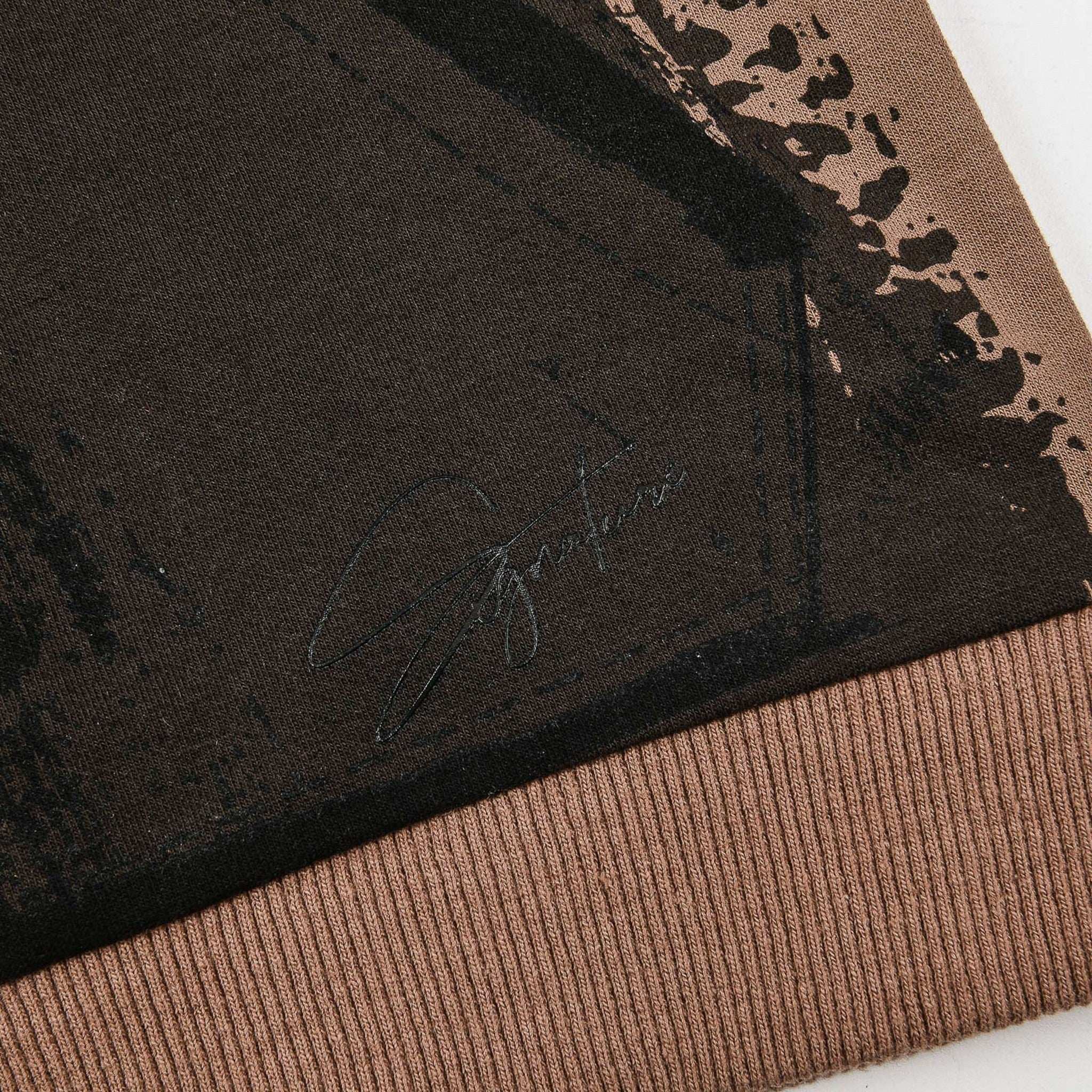 Brushed Effect Hoodie - Image 5