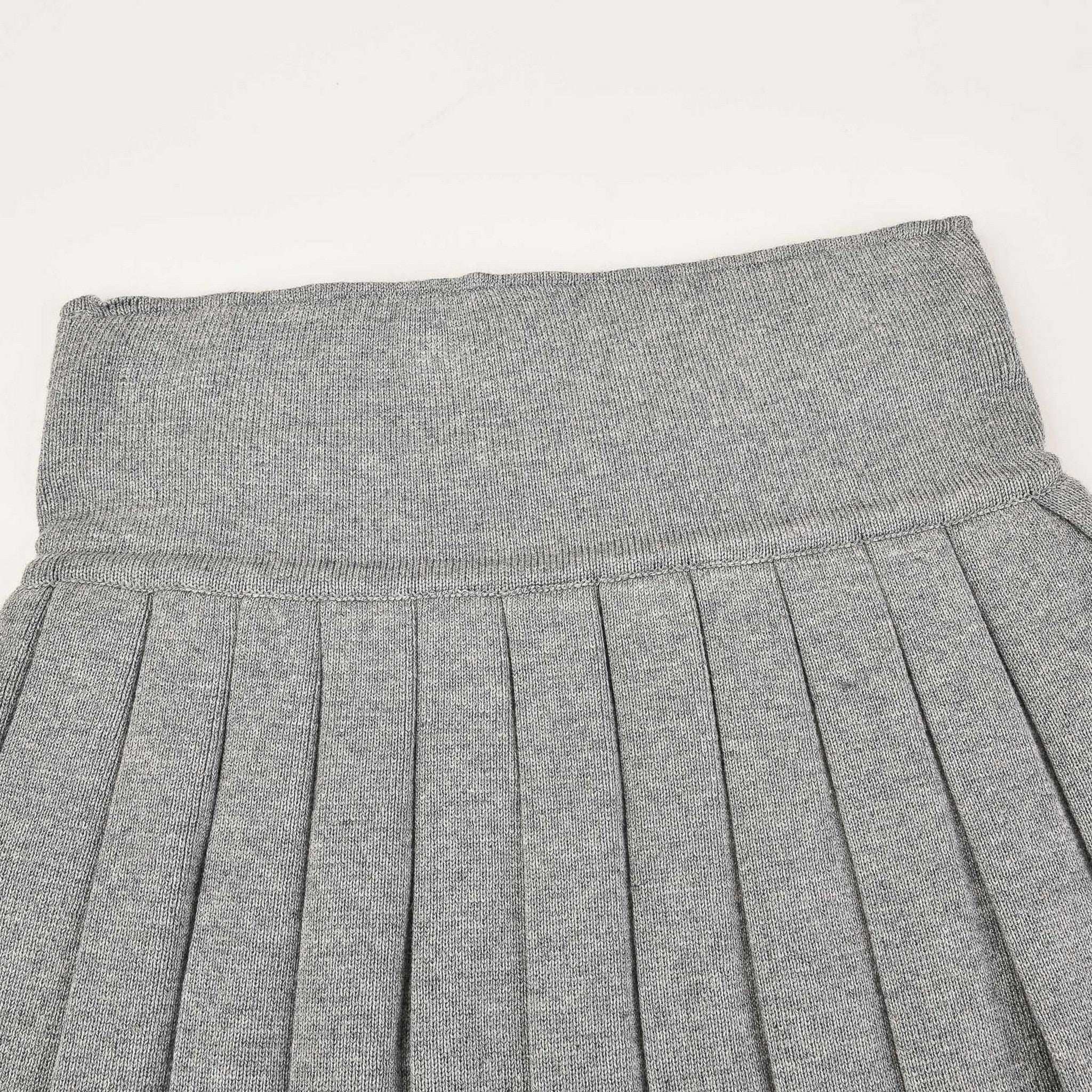 Melange Spencer Knit Skirt - Image 5