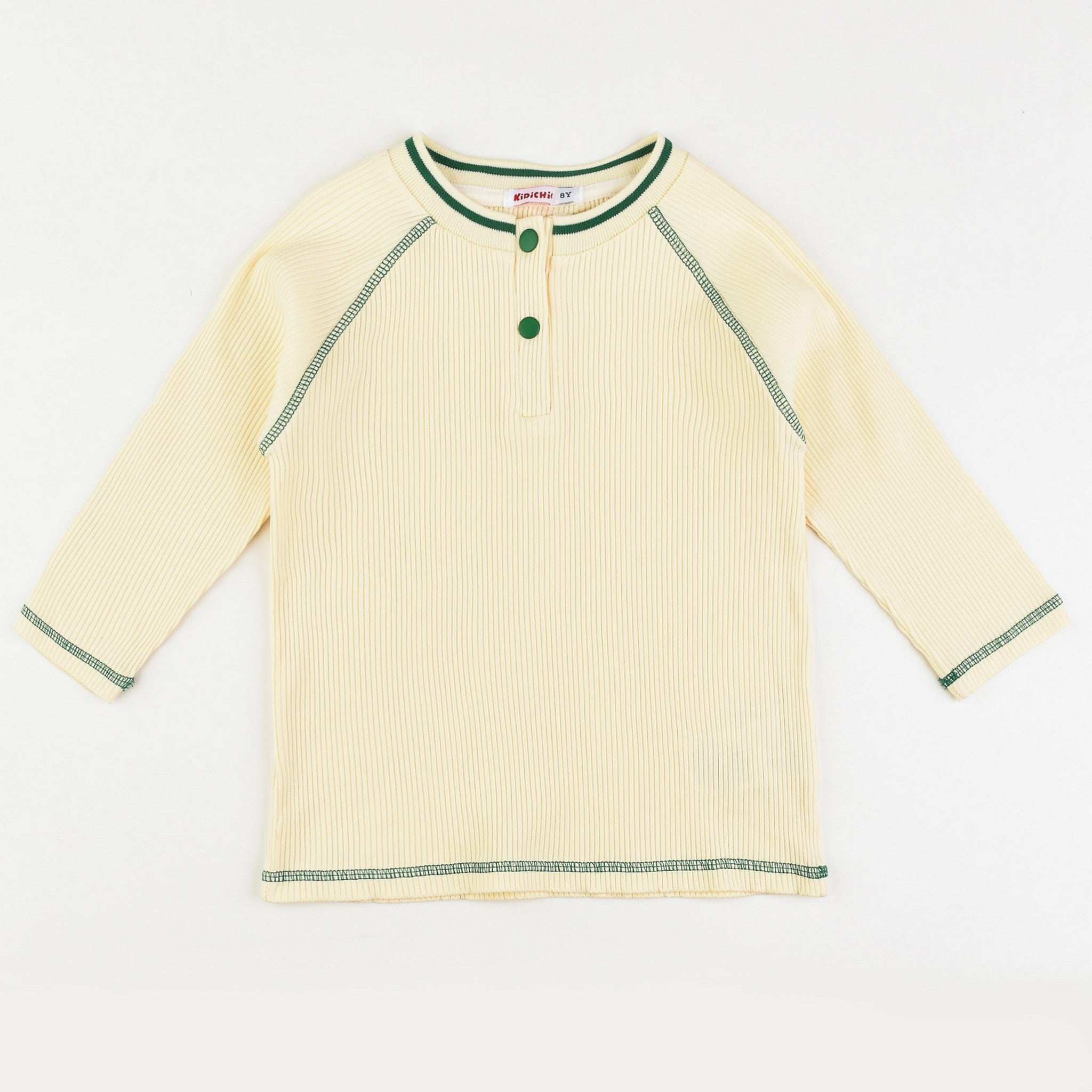 Girls Contrast Stitch Top - Image 5