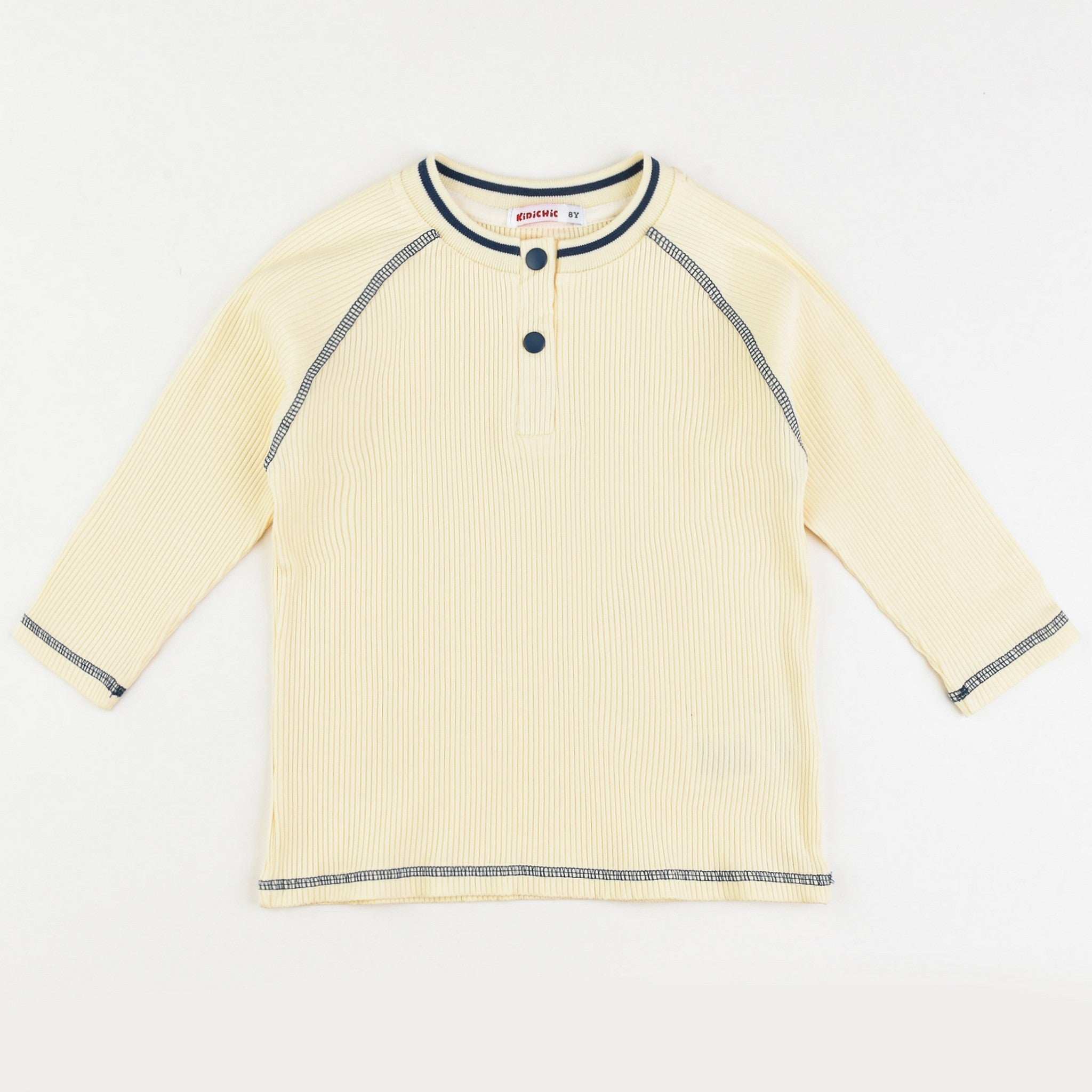 Girls Contrast Stitch Top - Image 6