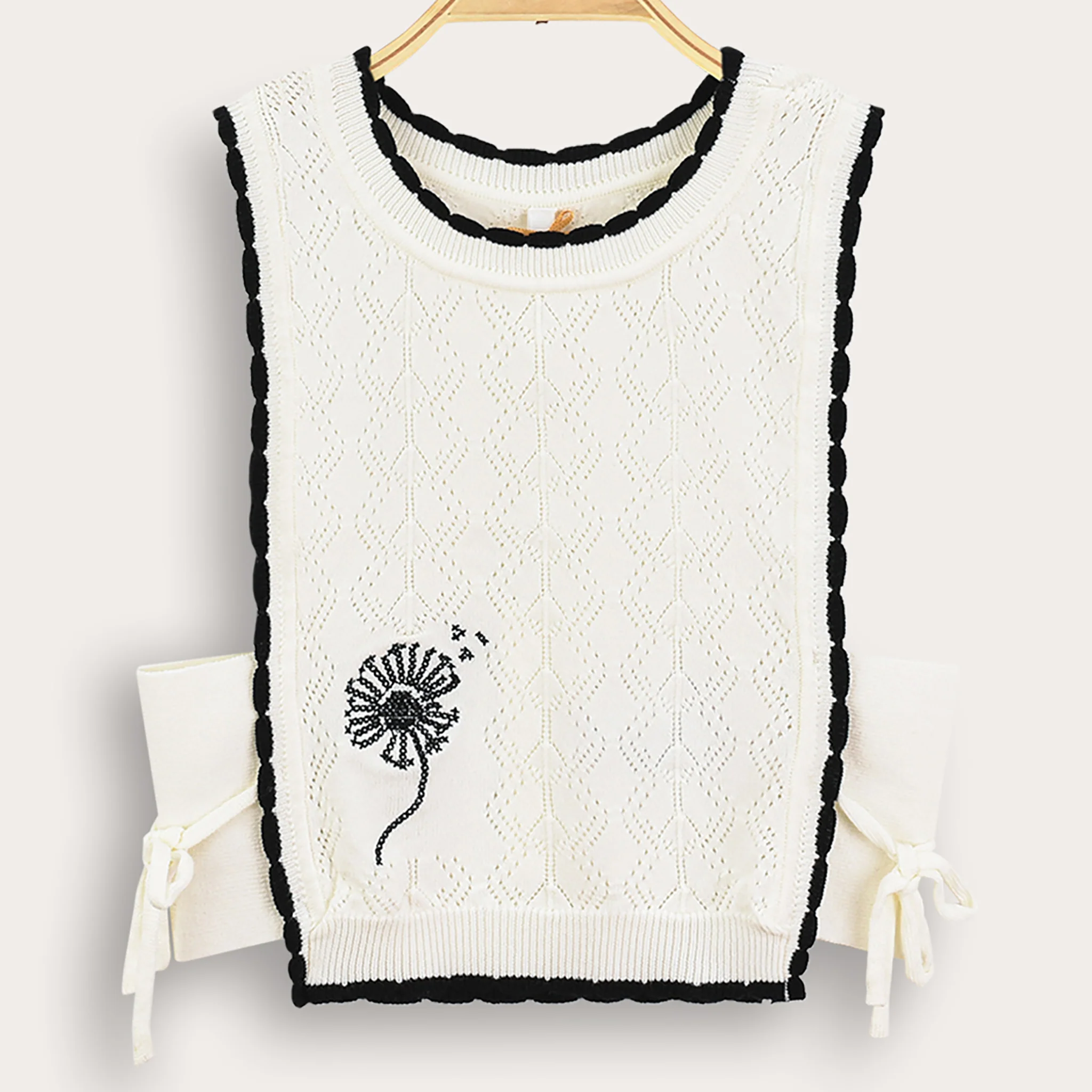 EMB Knit Vest - Image 3