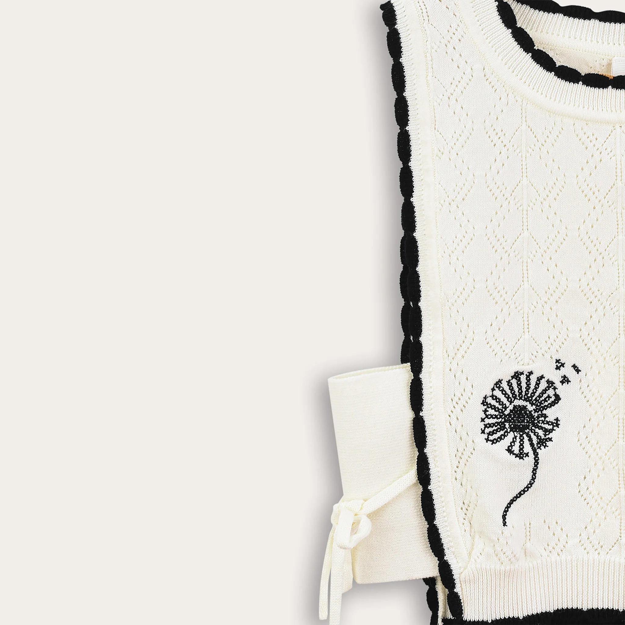 EMB Knit Vest - Image 4