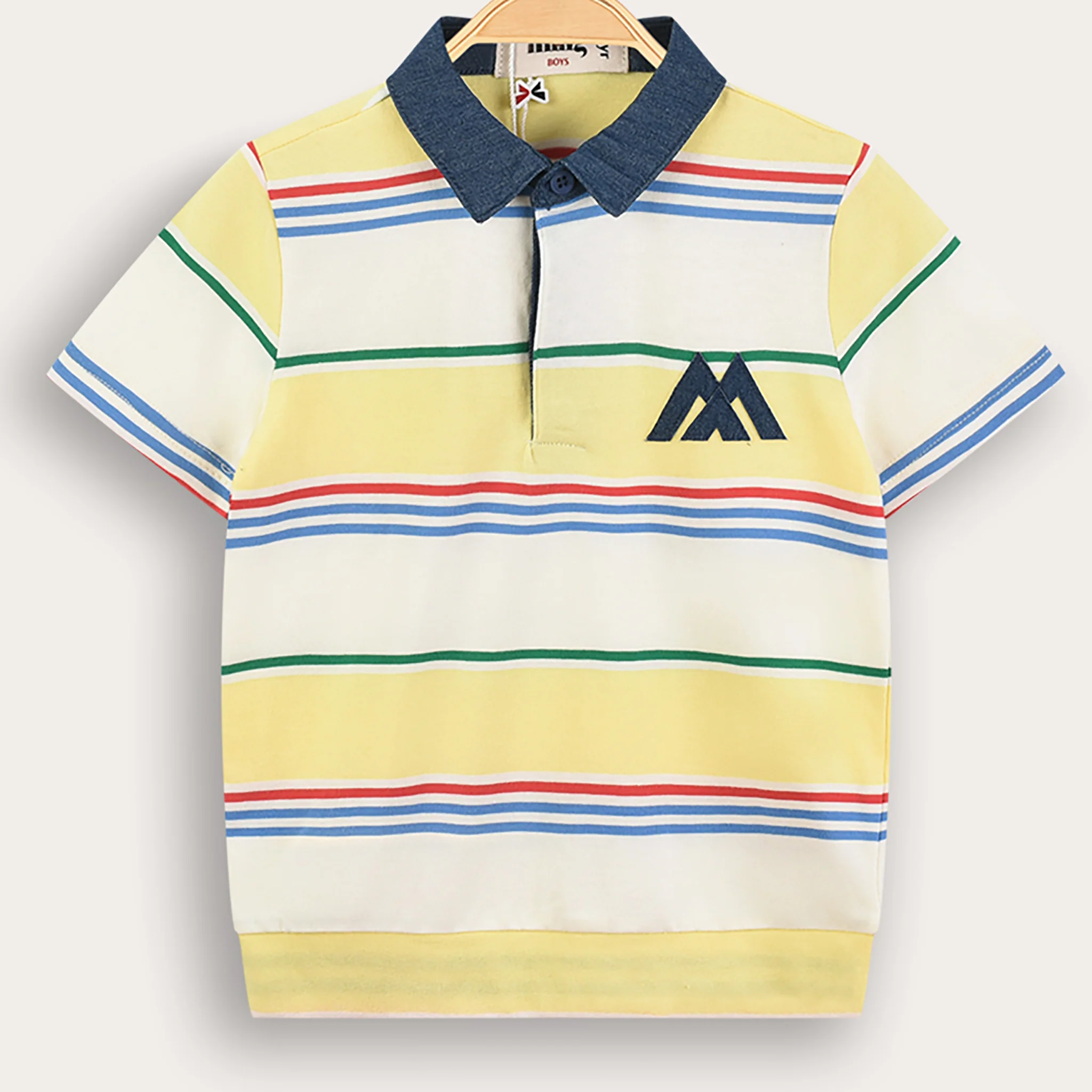 Melange S.S Striped Shirt - Image 4