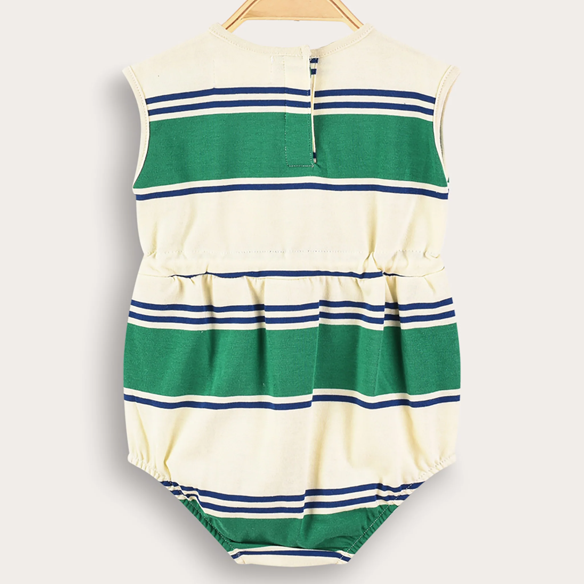 Melange Striped Overall/Dress - Image 5