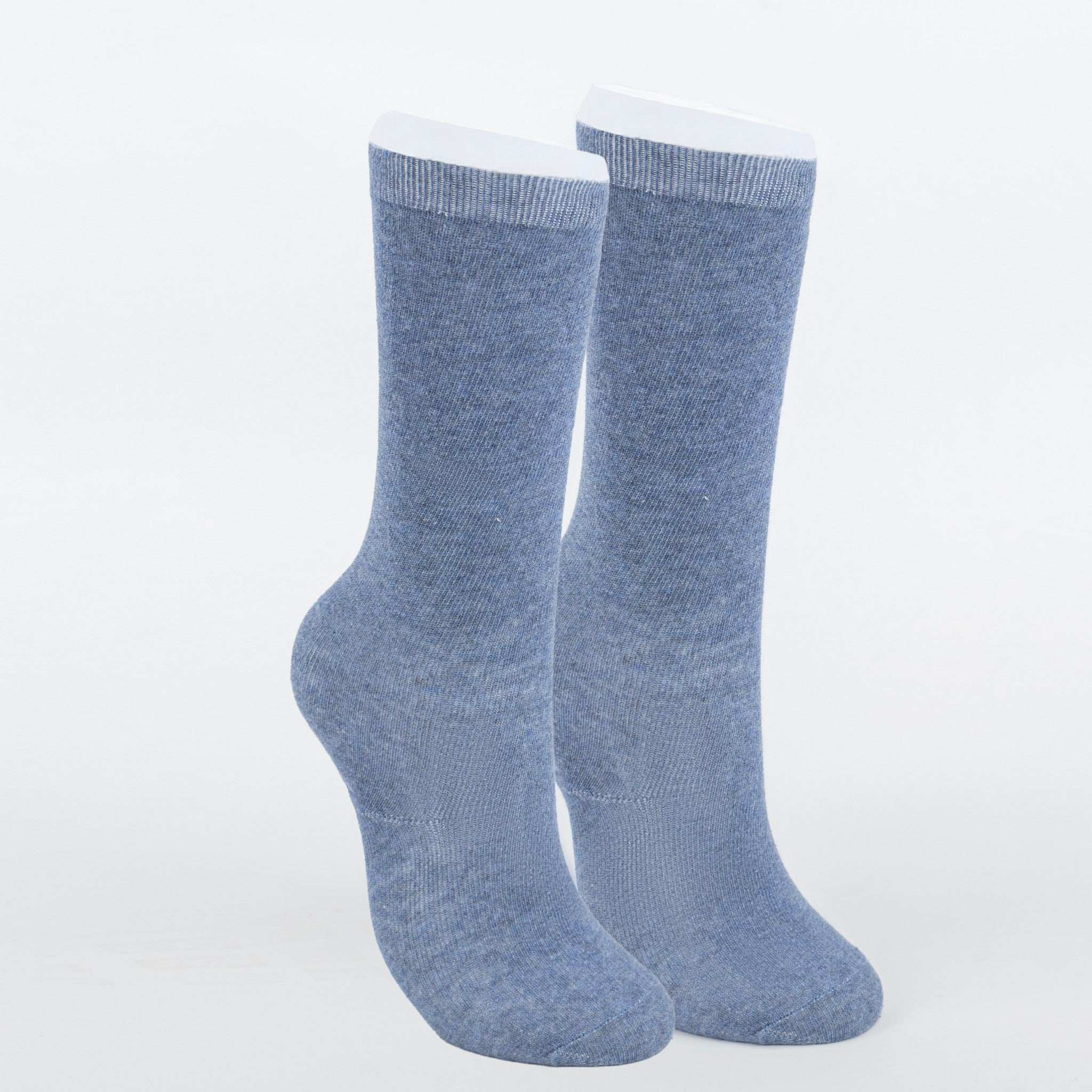 Solid Knee Socks - Image 5