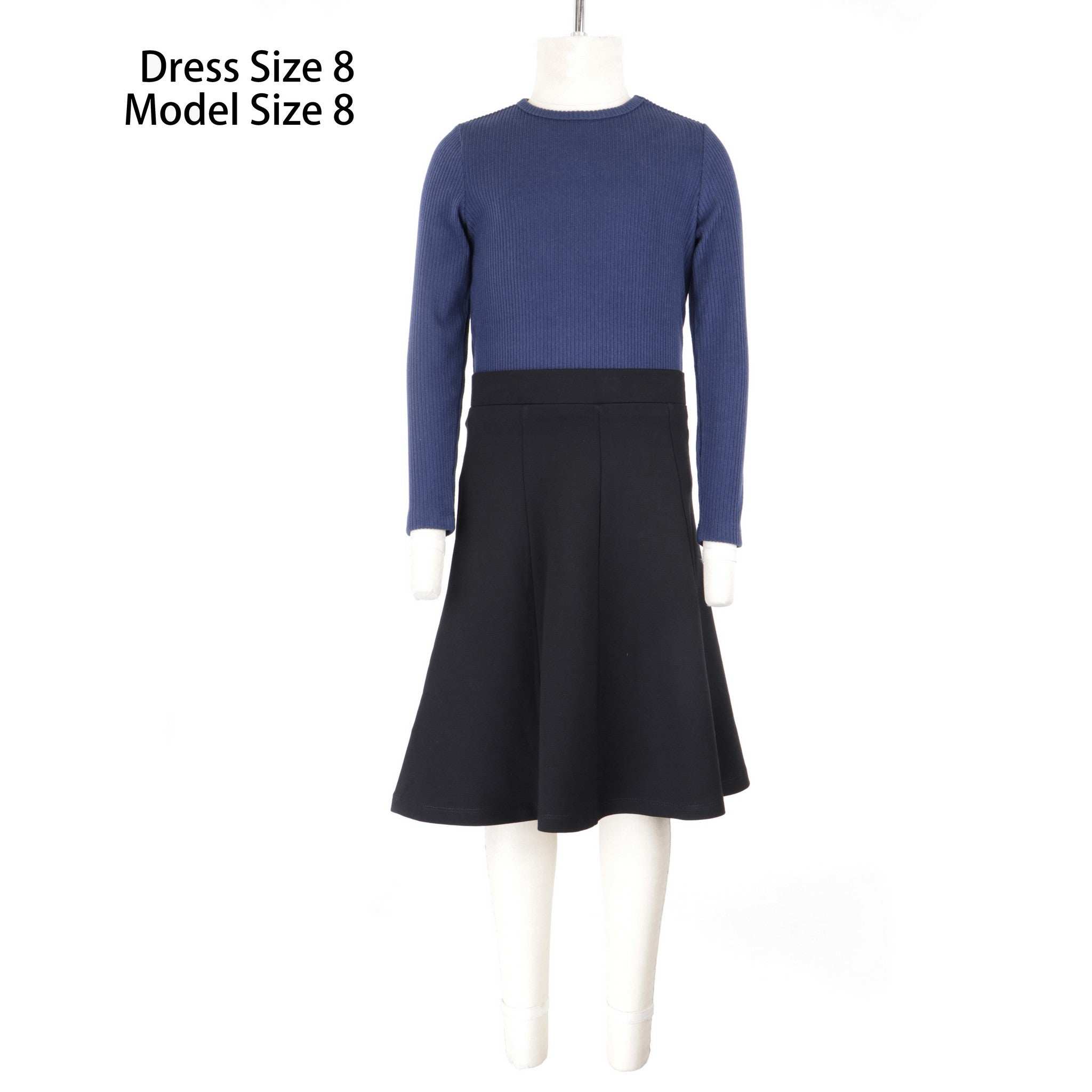 Jersey Panel Skirt - Image 5